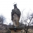 socha sv. Jana Nepomuckho, stav ped zapoetm prac 2009